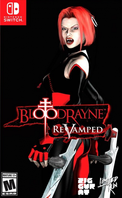 Bloodrayne - Revamped box art