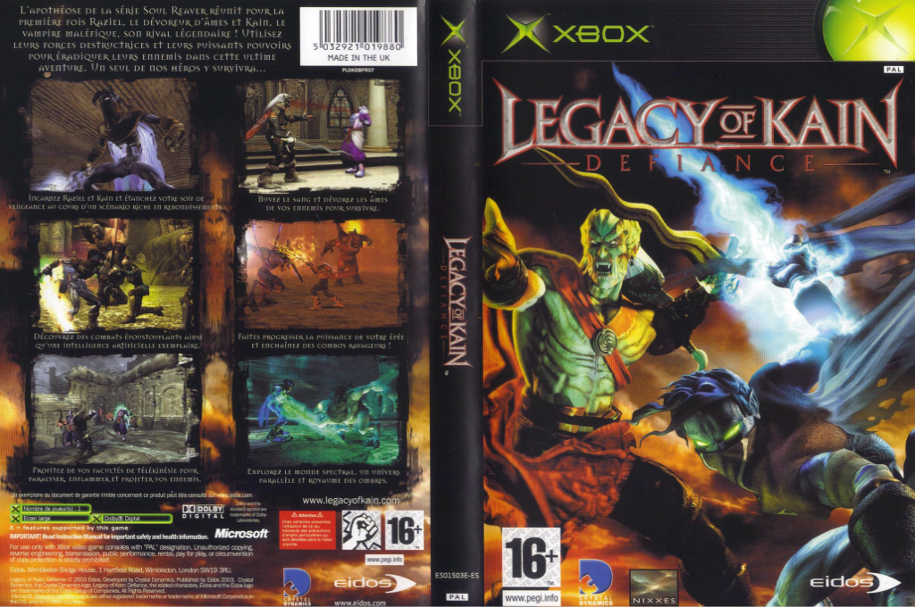 Legacy Of Kain - Defiance — box-texture (FR)
