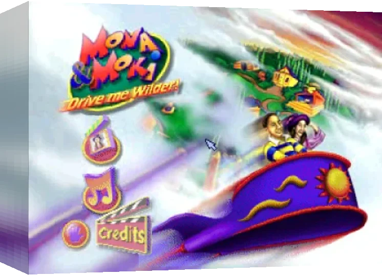 ZZZ(notgame):Mona And Moki 2 - Drive Me Wilder! — box-3D (US)