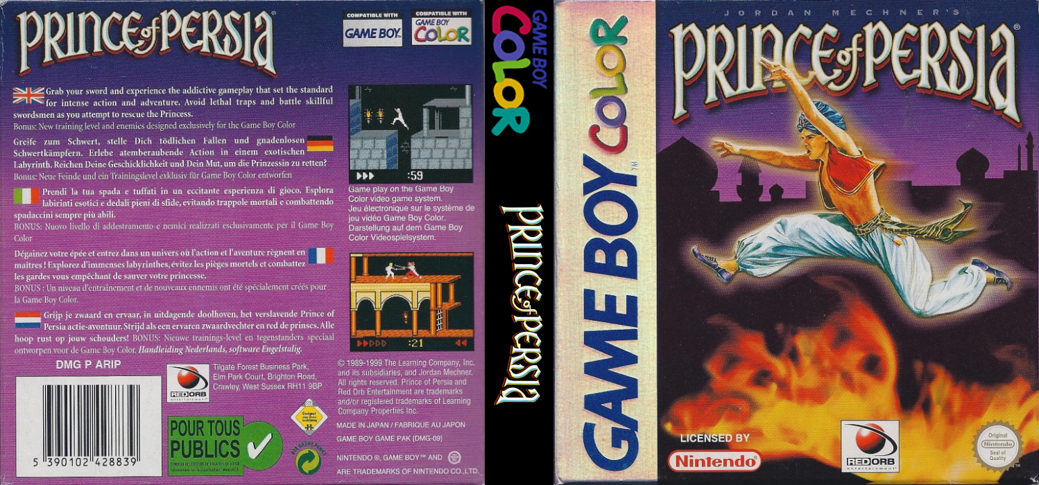 Prince Of Persia — box-texture (EU)