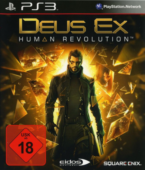Deus Ex - Human Revolution — box-2D (DE)