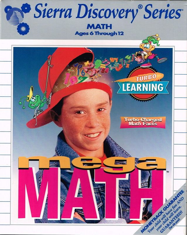 Turbo Learning - Mega Math box art