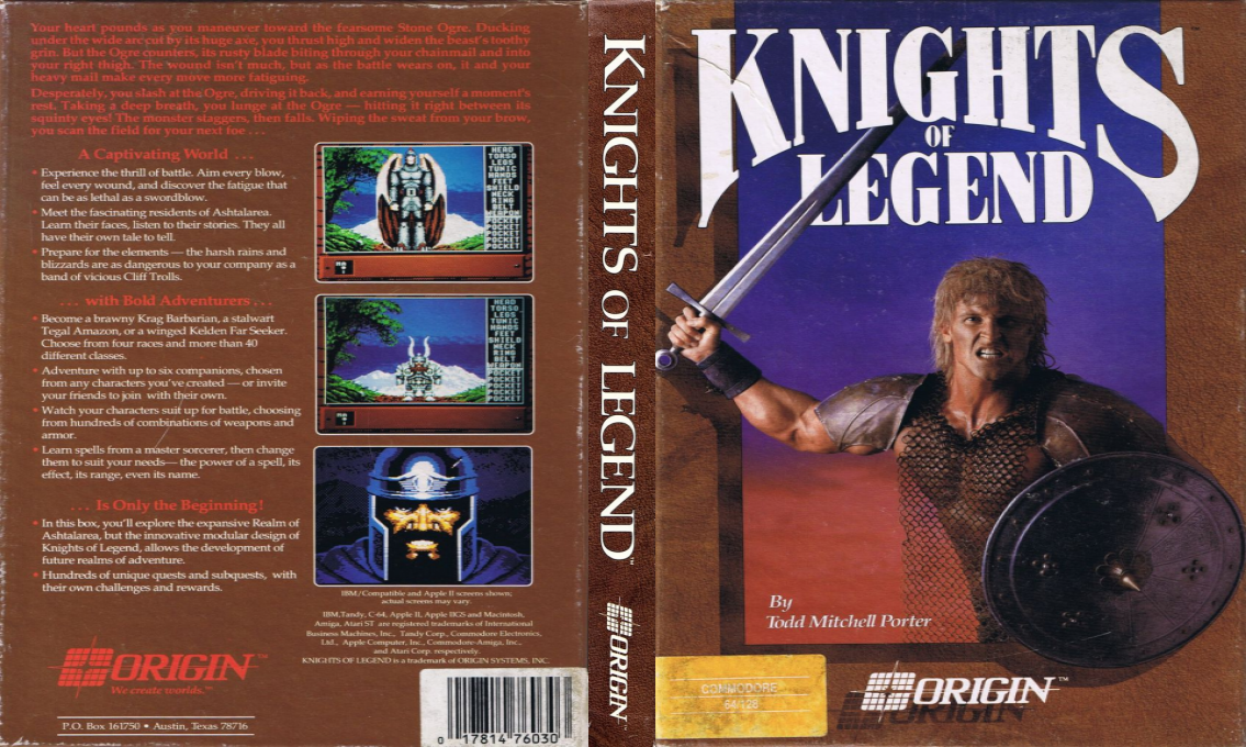 Knights Of Legend — box-texture (US)