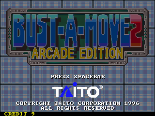 Bust-A-Move 2 - Arcade Edition — sstitle (WOR)