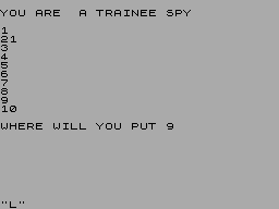 Spy Q Test — ss (WOR)