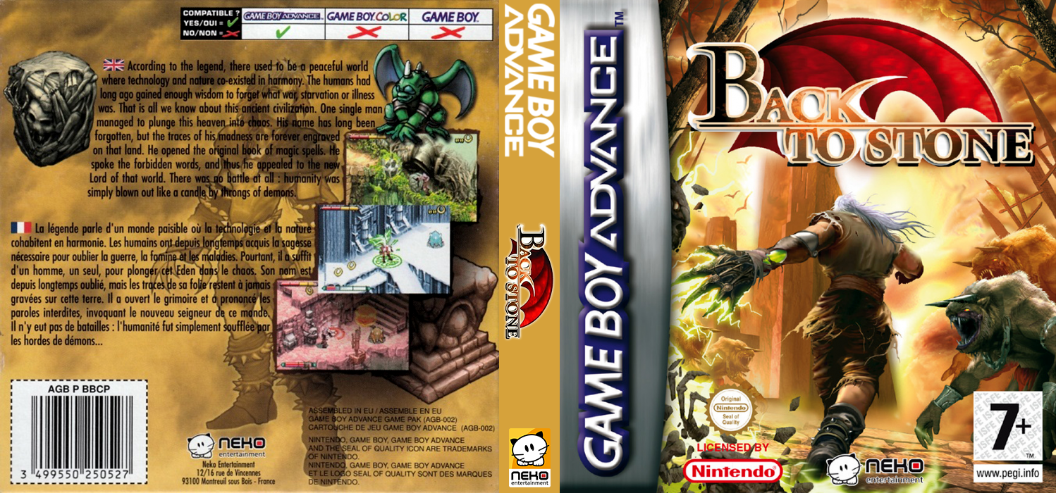 Back to Stone — box-texture (EU)