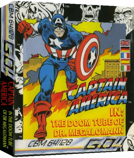 Captain America and the Doom Tube — box-3D (EU)