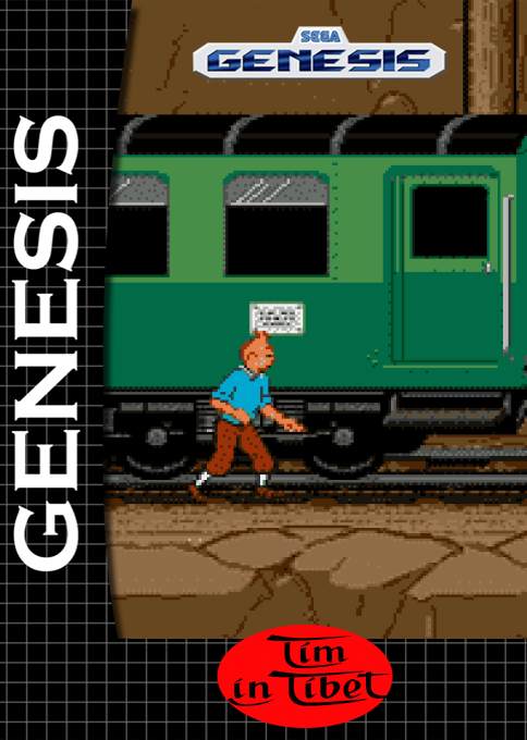 Tintin Au Tibet — box-2D (SS)