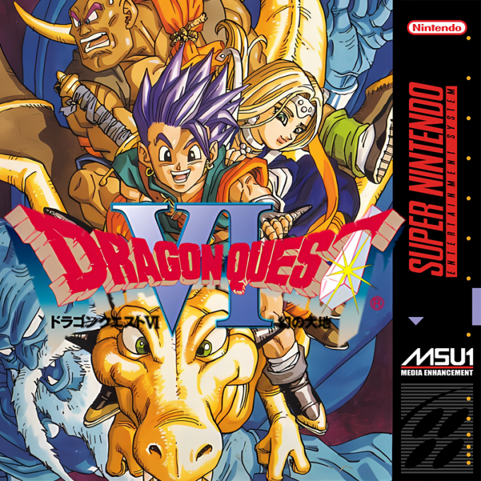 Dragon Quest 6 box art