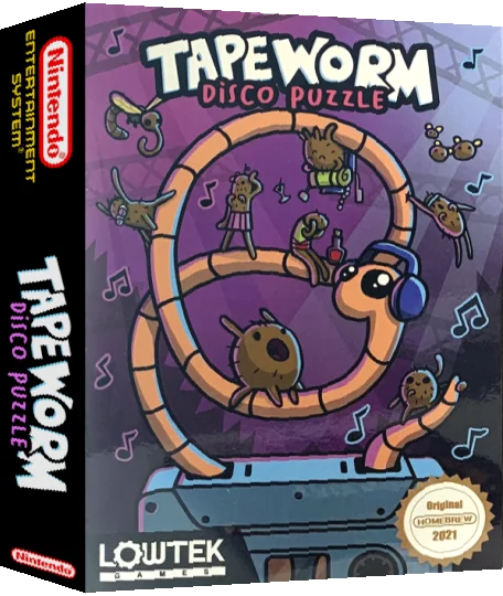 Tapeworm - Disco Puzzle — box-3D (WOR)