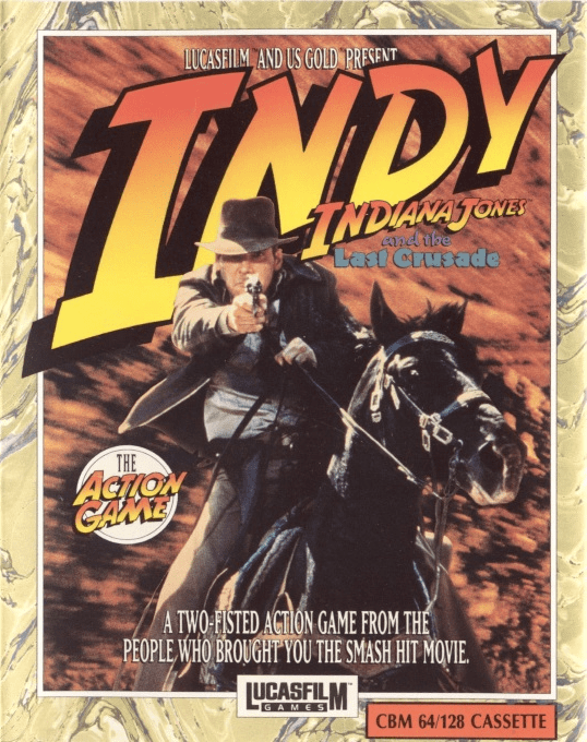 Indiana Jones and the Last Crusade - The Action Game — box-2D (EU)