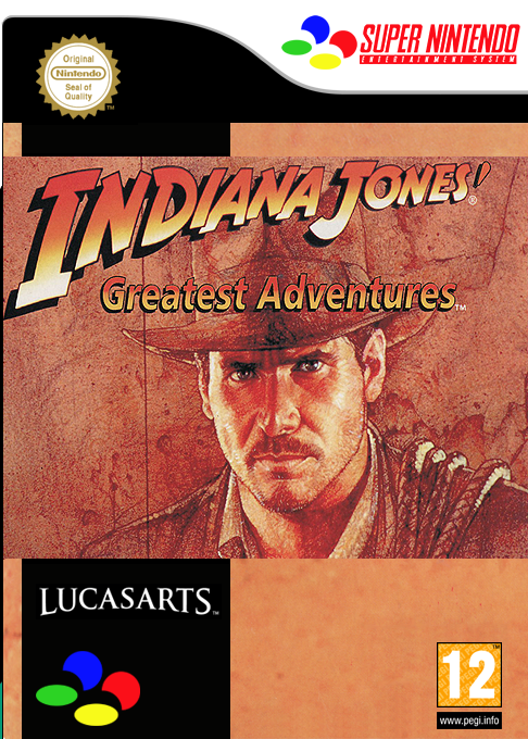 Indiana Jones' Greatest Adventures — box-2D (EU)