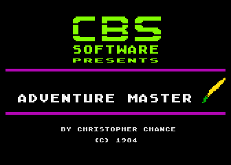 Adventure Master — sstitle (WOR)