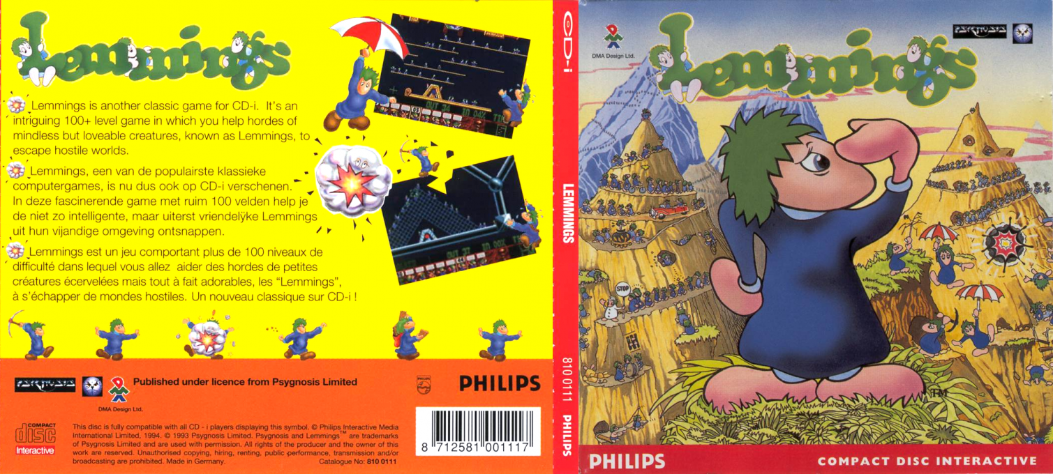 Lemmings — box-texture (EU)