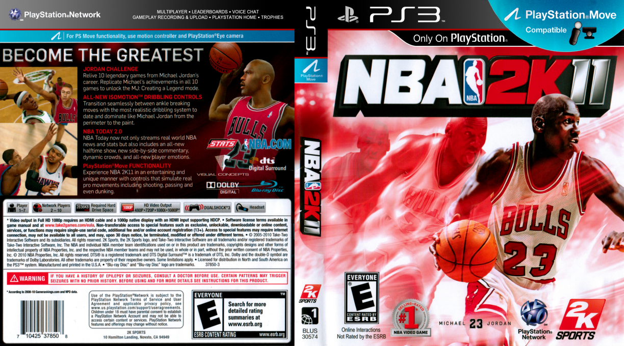 NBA 2K11 — box-texture (US)
