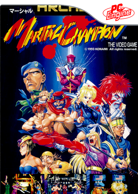 Martial Champion box art
