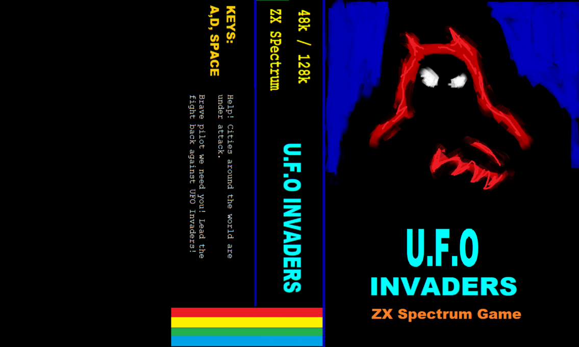 UFO Invaders — box-texture (EU)