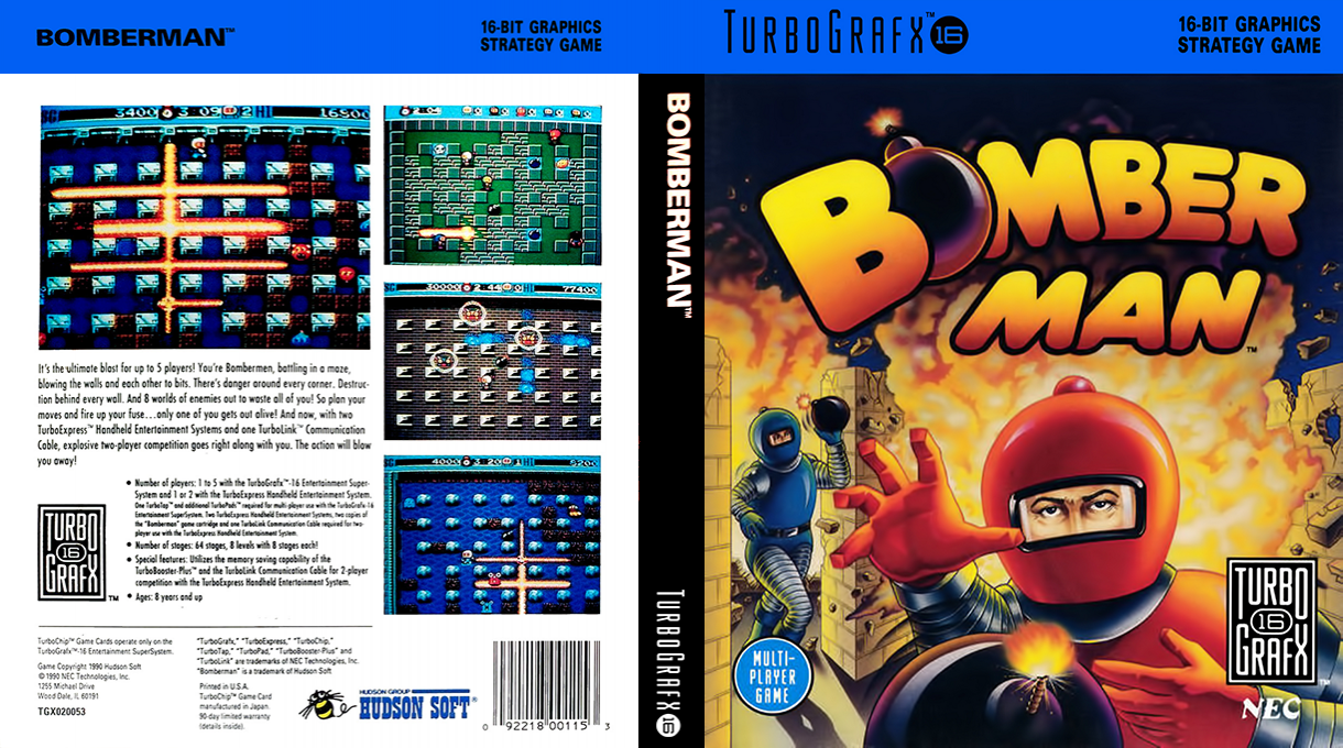 Bomberman - Users Battle — box-texture (US)