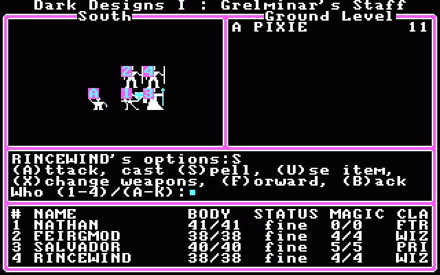 Dark Designs I : Grelminars Staff — ss (WOR)