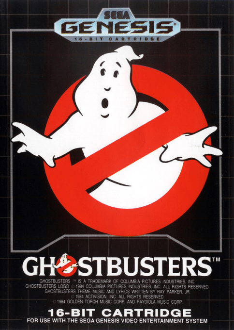 Ghostbusters box art