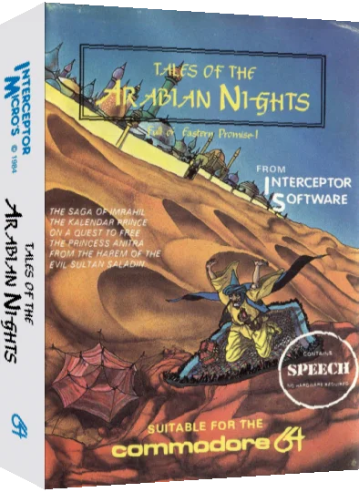 Tales of the Arabian Nights — box-3D (EU)