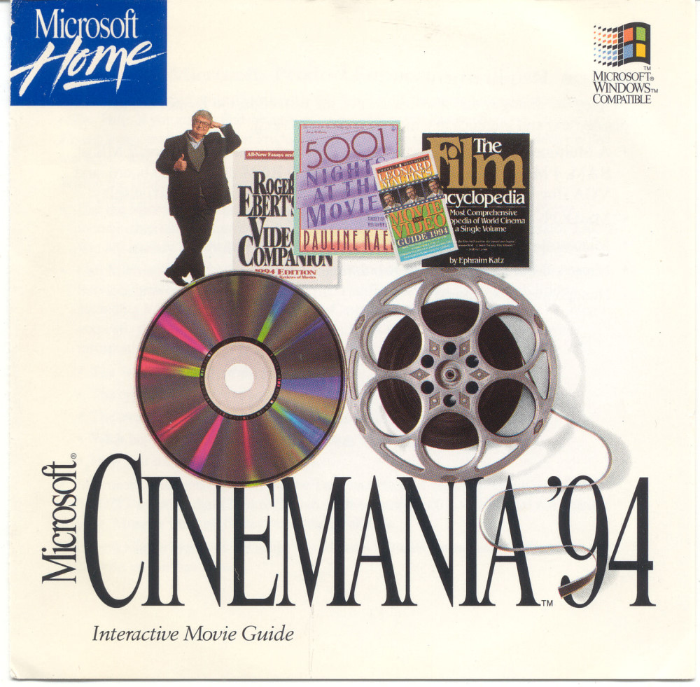 Microsoft Cinemania '94 box art