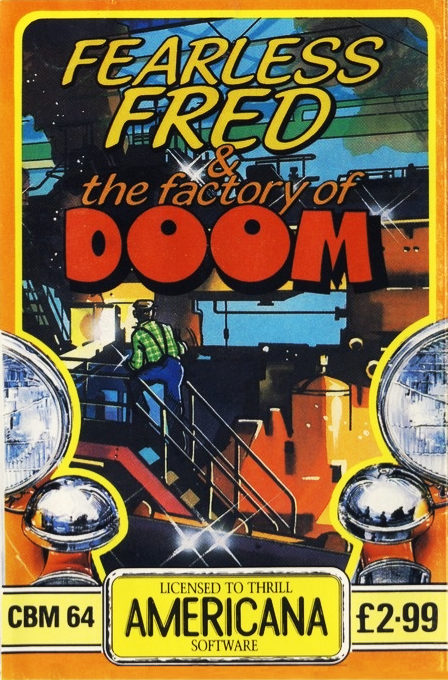 Fearless Fred and the Factory of Doom — box-2D (EU)