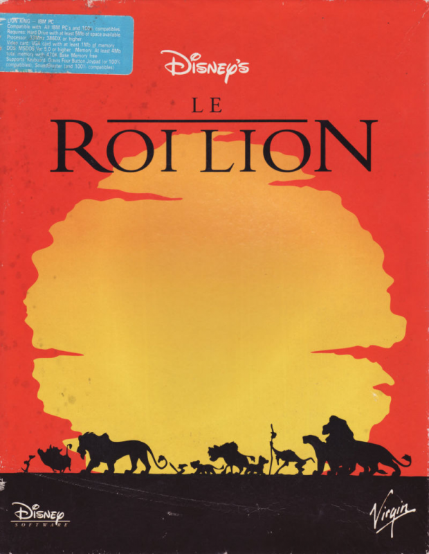 The Lion King — box-2D (FR)