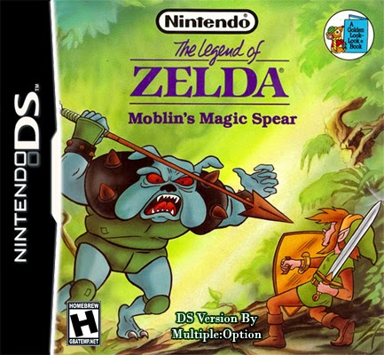 The Legend of Zelda : Molblin's Magic Spear box art