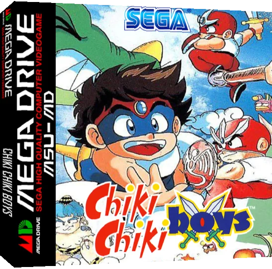 Chiki Chiki Boys — box-3D (WOR)