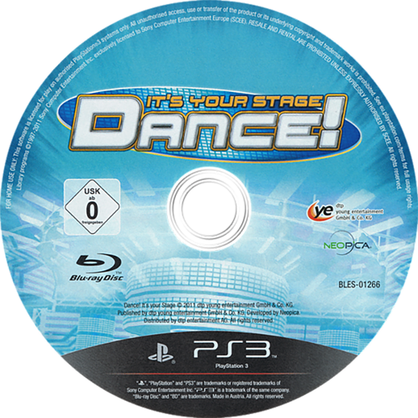 Dance! It's Your Stage — support-texture (EU)