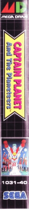 Captain Planet And The Planeteers — box-2D-side (JP)