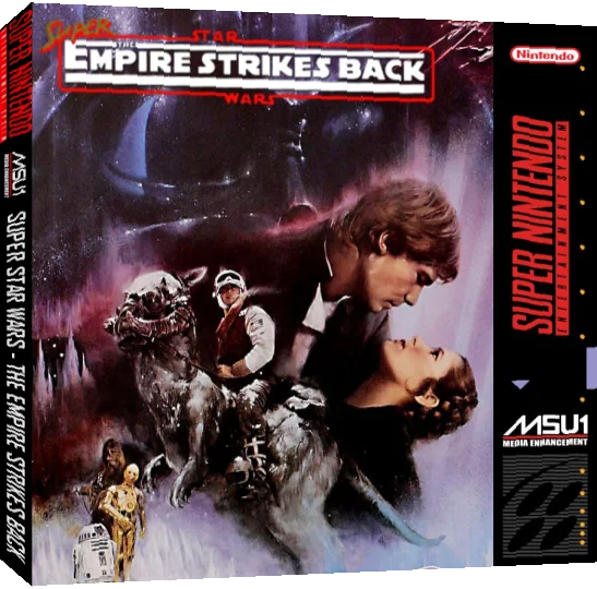 Super Star Wars : The Empire Strikes Back — box-3D (US)