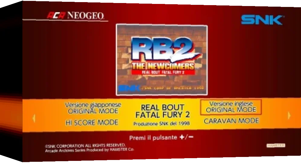 Aca Neogeo Real Bout Fatal Fury 2 — box-3D (WOR)