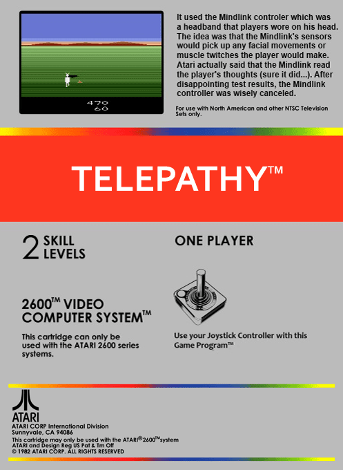 Telepathy — box-2D-back (US)
