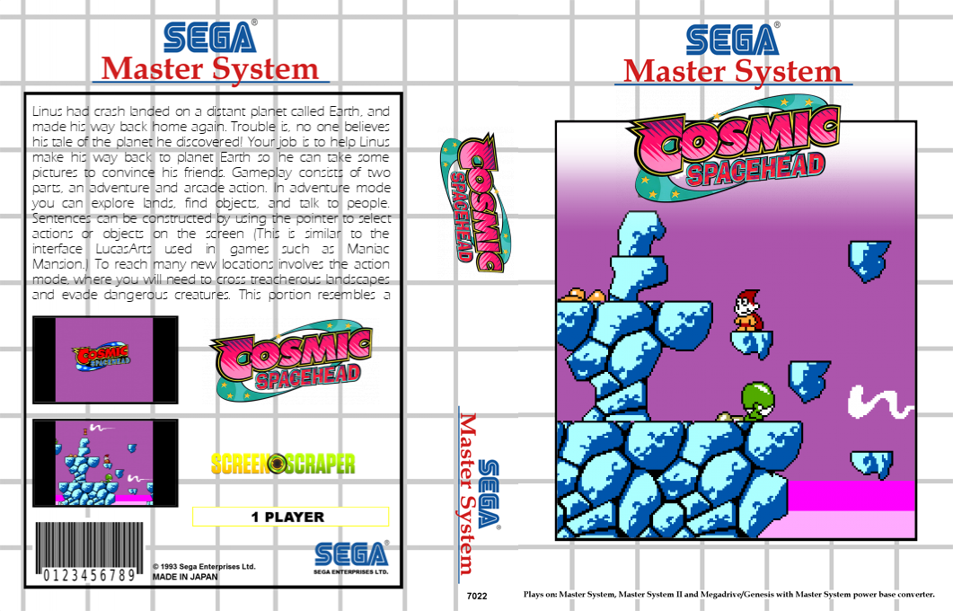 Cosmic Spacehead — box-texture (SS)