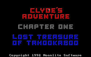 Clyde's Adventure — sstitle (WOR)
