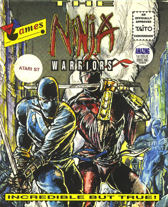 The Ninja Warriors box art