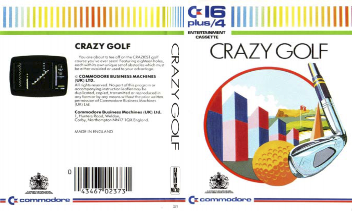 Crazy Golf — box-texture (EU)