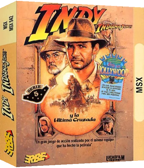 Indiana Jones And The Last Crusade — box-3D (SP)