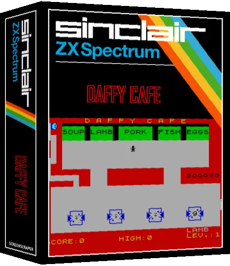 Daffy Cafe — box-3D (SS)