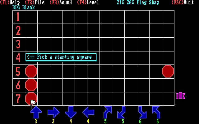 Zig Zag Flag Shag — ss (WOR)