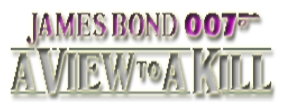 James Bond 007: A View to a Kill — wheel (WOR)