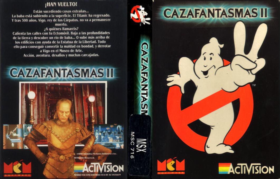 Cazafantasmas 2 — box-texture (SP)
