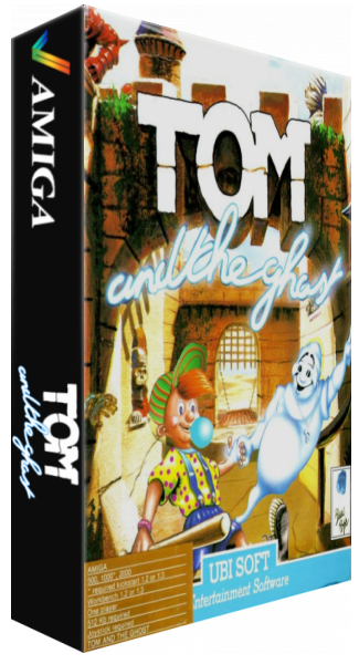 Tom and the Ghost — box-3D (EU)