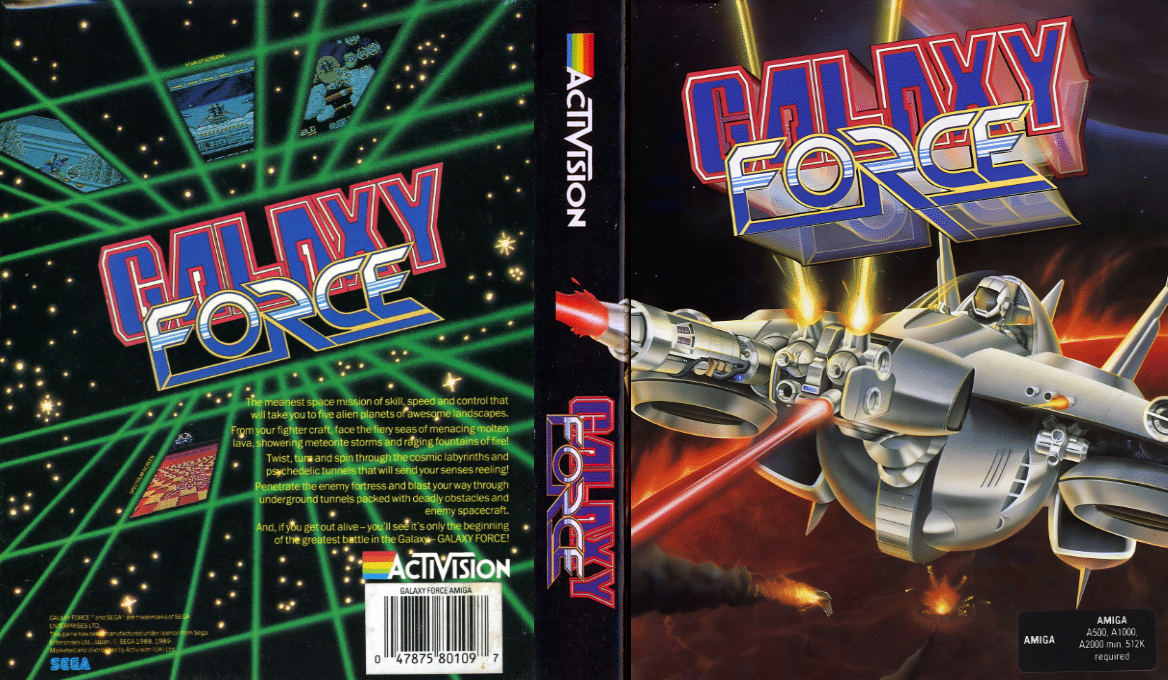 Galaxy Force II — box-texture (EU)