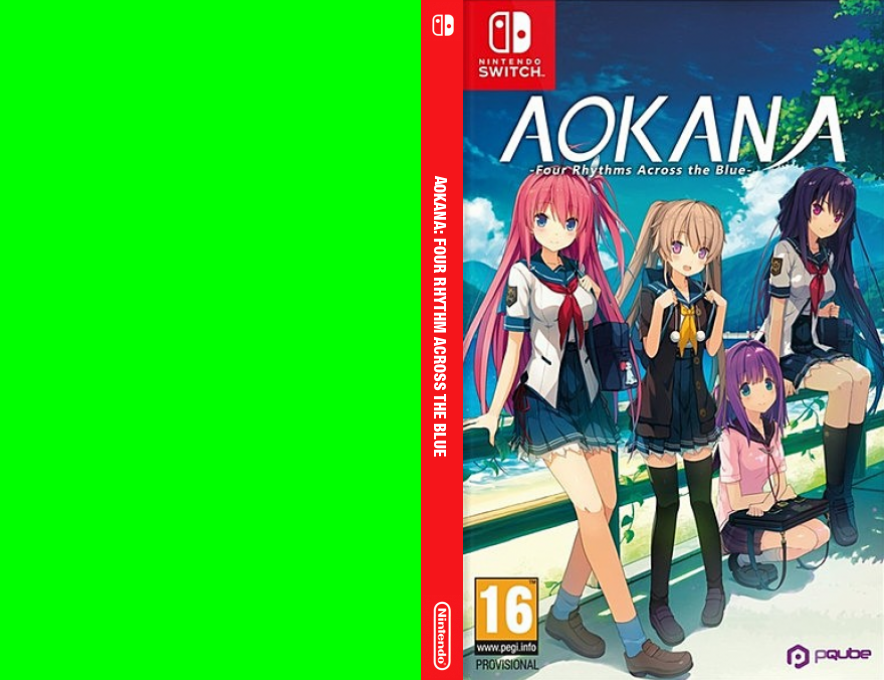 Aokana - Four Rhythm Across the Blue — box-texture (EU)