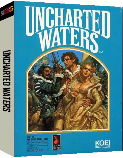 Uncharted Waters — box-3D (US)