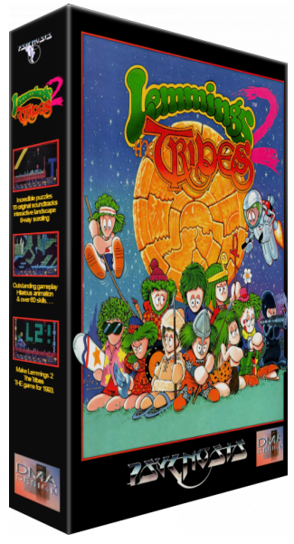 Lemmings 2 - The Tribes — box-3D (EU)