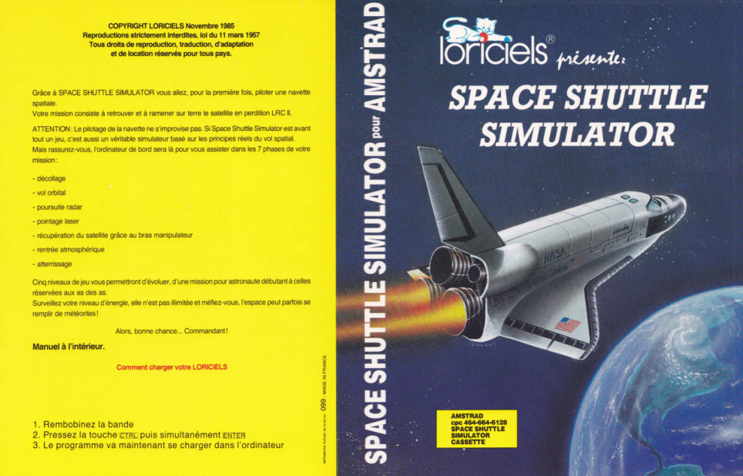 Space Shuttle Simulateur — box-texture (FR)